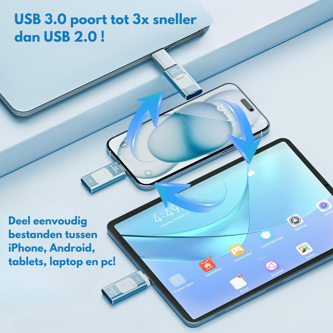 SnapStick™ Mobiilitallennus