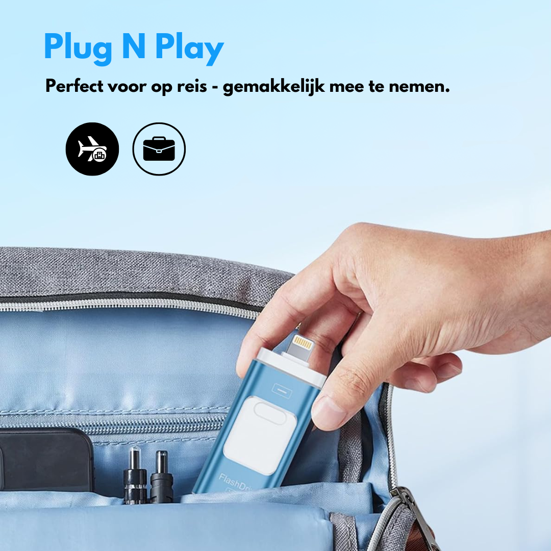 SnapStick™ Mobiilitallennus