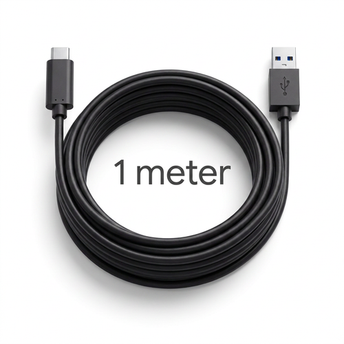 Extra pitkä USB-C-kaapeli — 1 m liikkumisvapautta