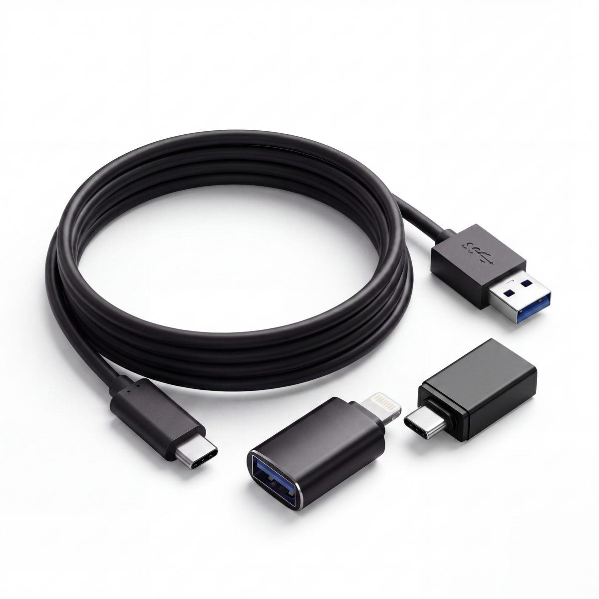 Yleismallinen 3-in-1-adapterisarja