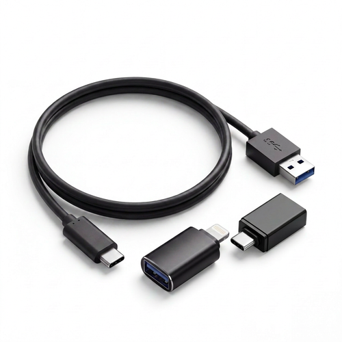 Yleismallinen 3-in-1-adapterisarja
